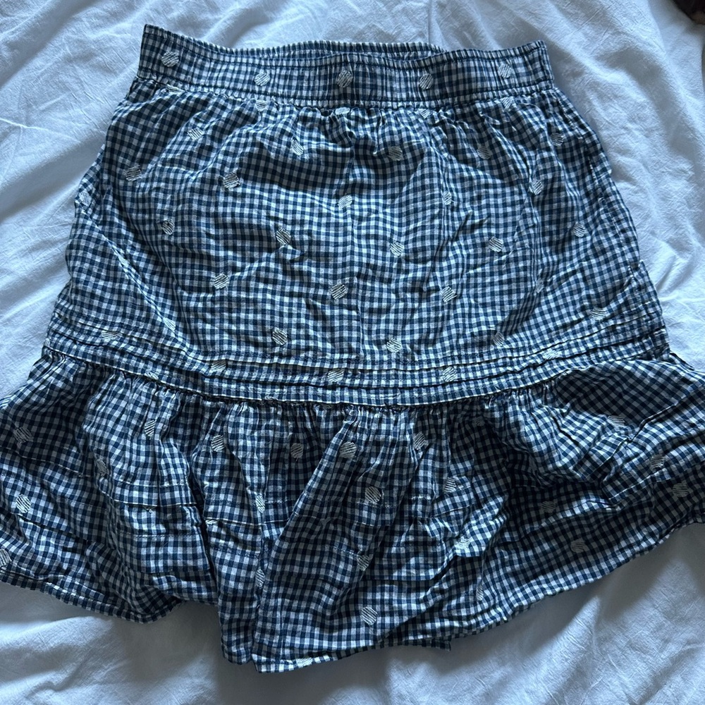 Madewell Coastal mini/midi Skirt SIZE XS
